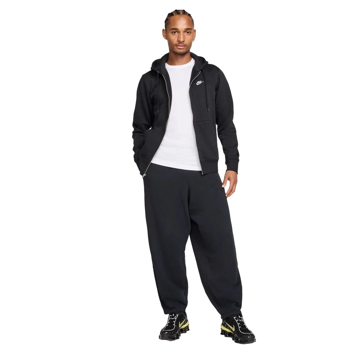Nike Men's Club Full-Zip Hoodie - Image 7
