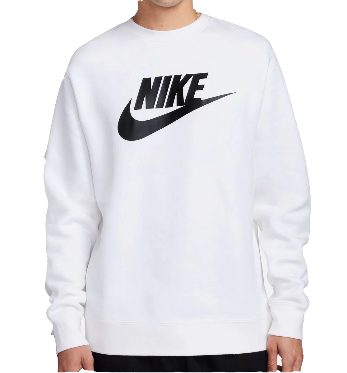 Nike Mens Club Graphic Fleece Crew - Image 3