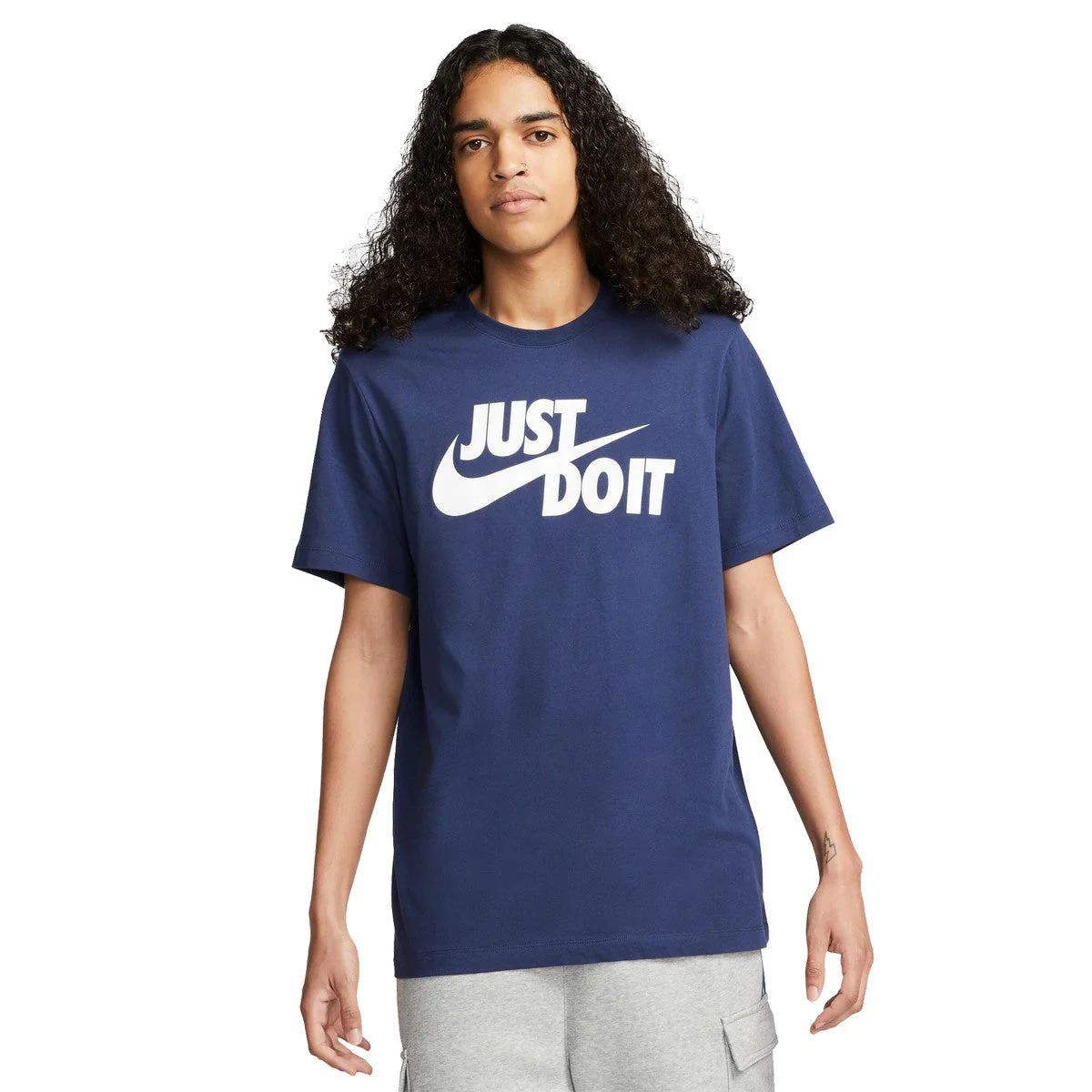 Nike Mens Just Do It Swoosh T-Shirt - Image 6