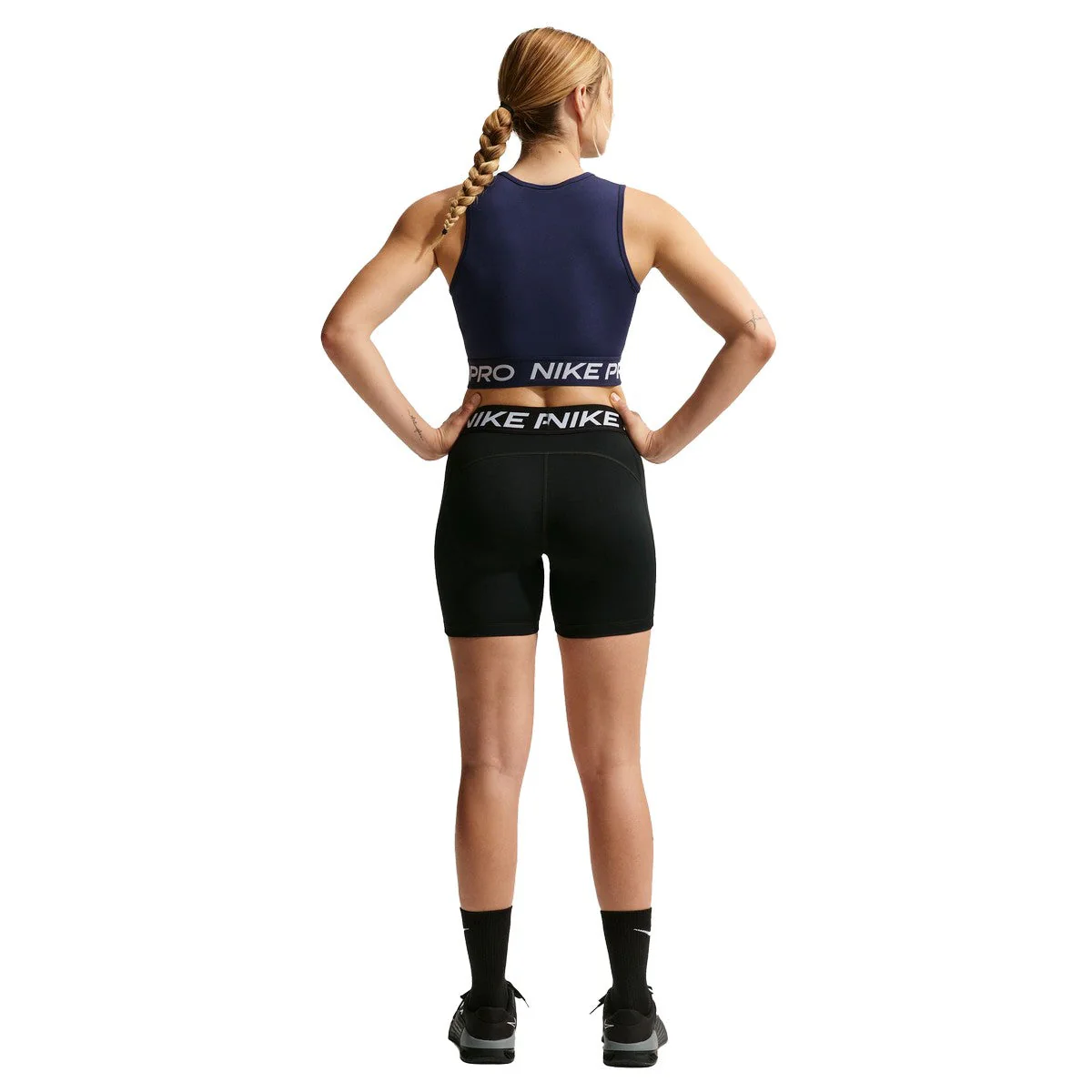 Nike Women's 365 Mid-Rise 5" Dri-Fit Biker Shorts - Image 2