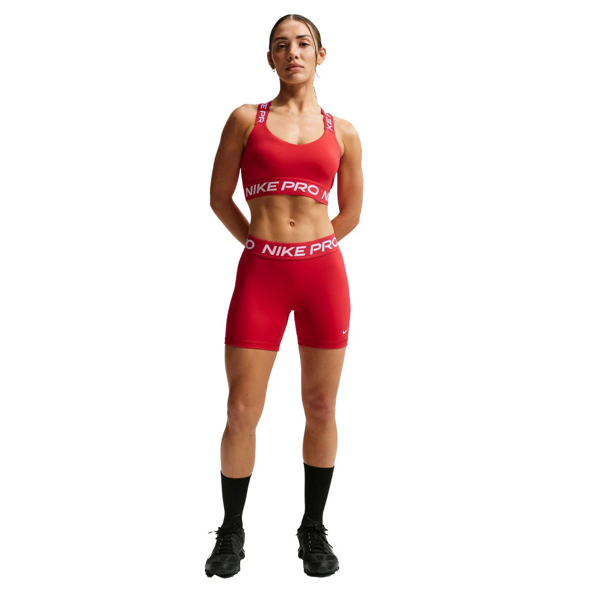 Nike Women's 365 Mid-Rise 5" Dri-Fit Biker Shorts - Image 3