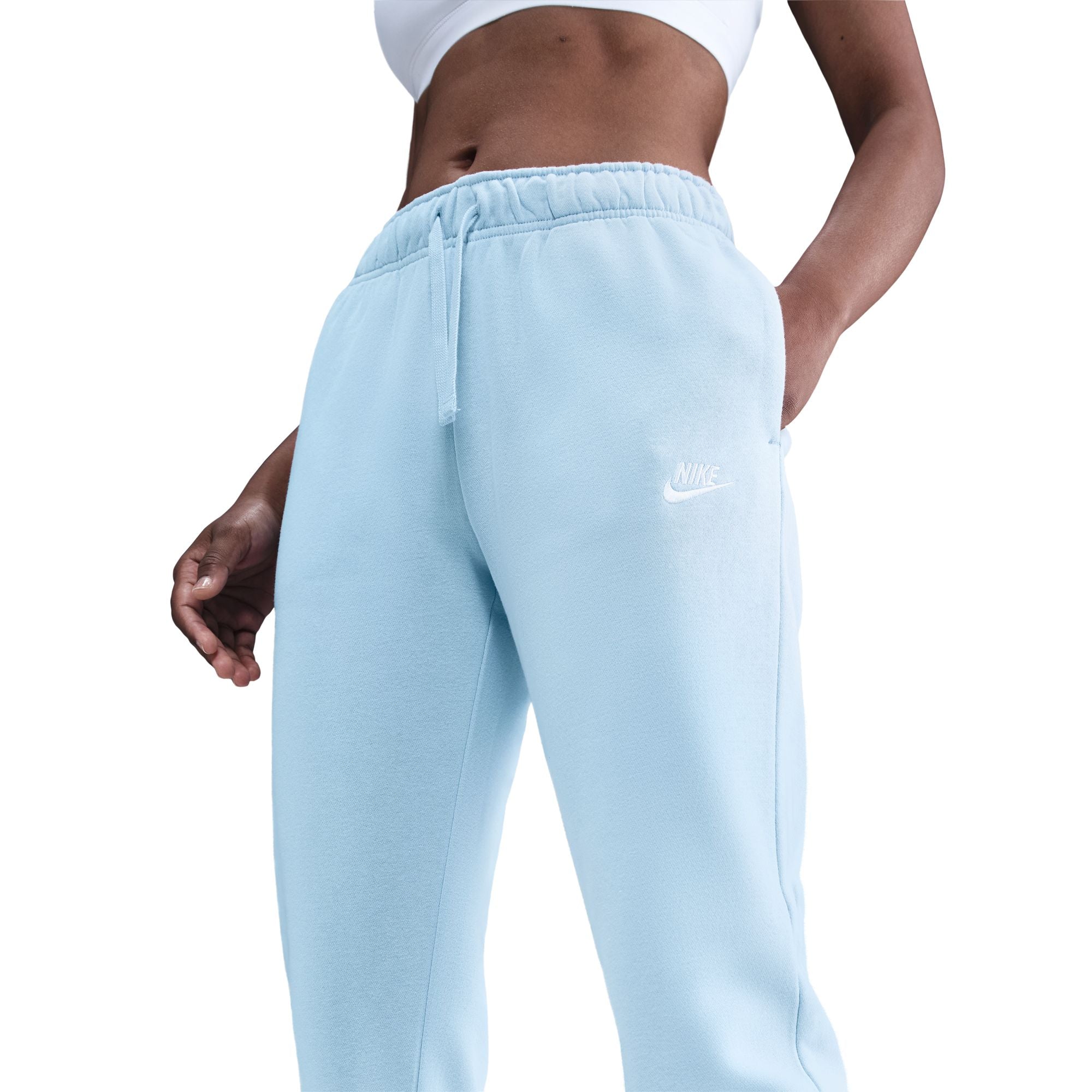 Nike Womens Club Fleece Mid-Rise Joggers - Image 5