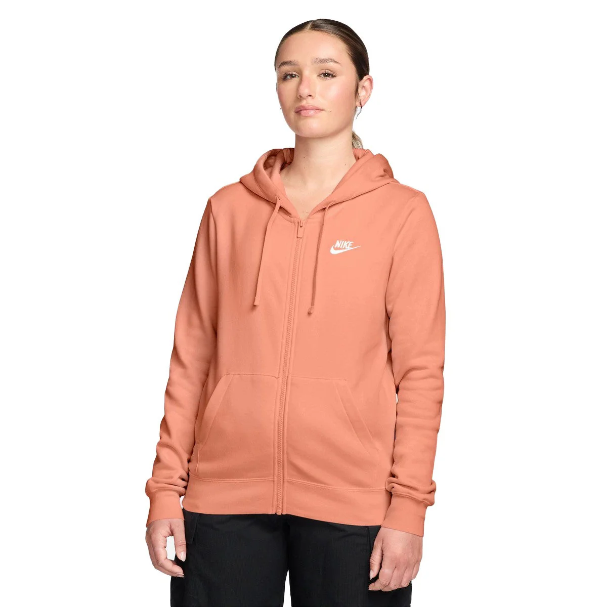 Nike Women's Club Full-Zip Hoodie - Image 3