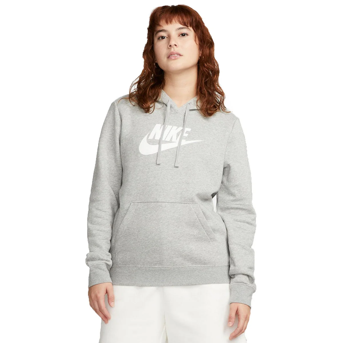 Nike Womens Club GX Fleece Hoodie - Image 2
