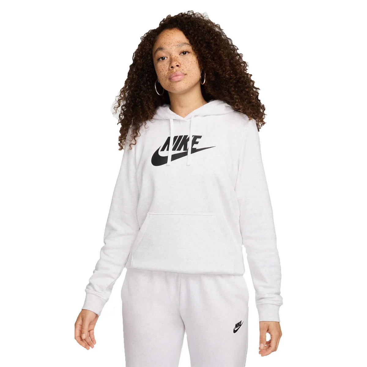 Nike Womens Club GX Fleece Hoodie - Image 3