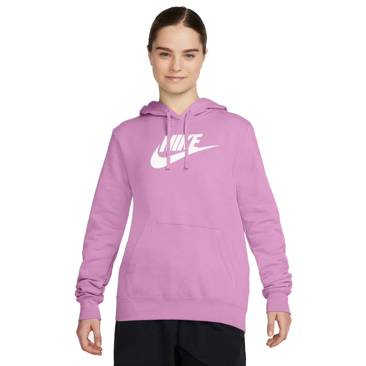 Nike Womens Club GX Fleece Hoodie - Image 4