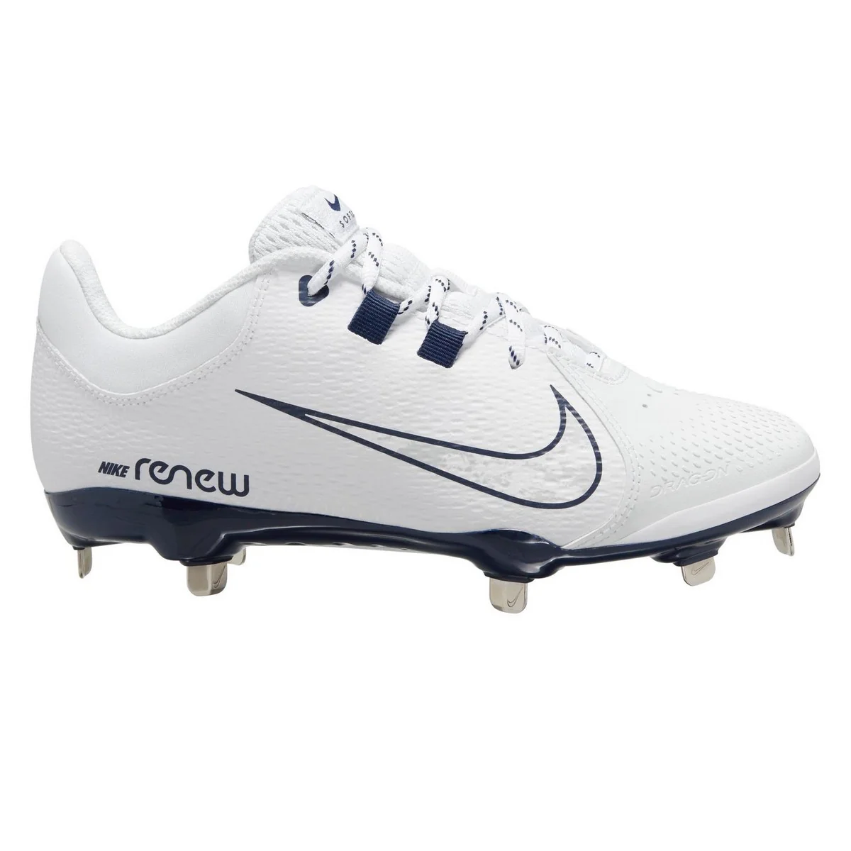Nike Womens Hyperdiamond 4 Pro Metal Softball Cleats - Image 2