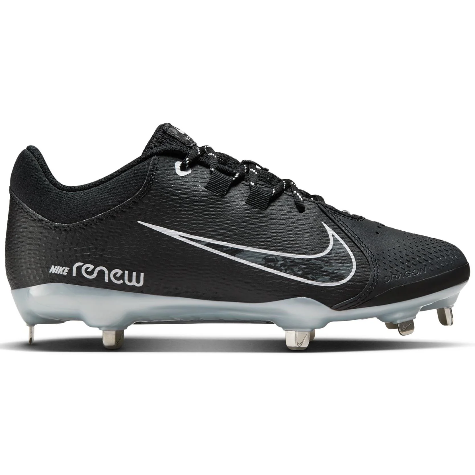 Nike Womens Hyperdiamond 4 Pro Metal Softball Cleats - Image 3