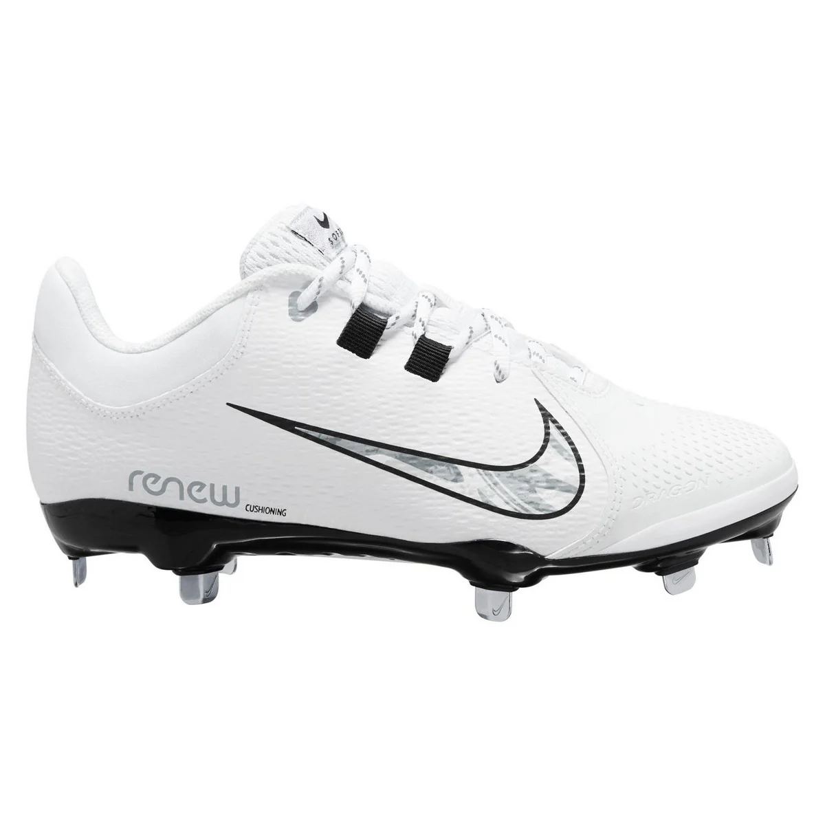 Nike Womens Hyperdiamond 4 Pro Metal Softball Cleats - Image 4