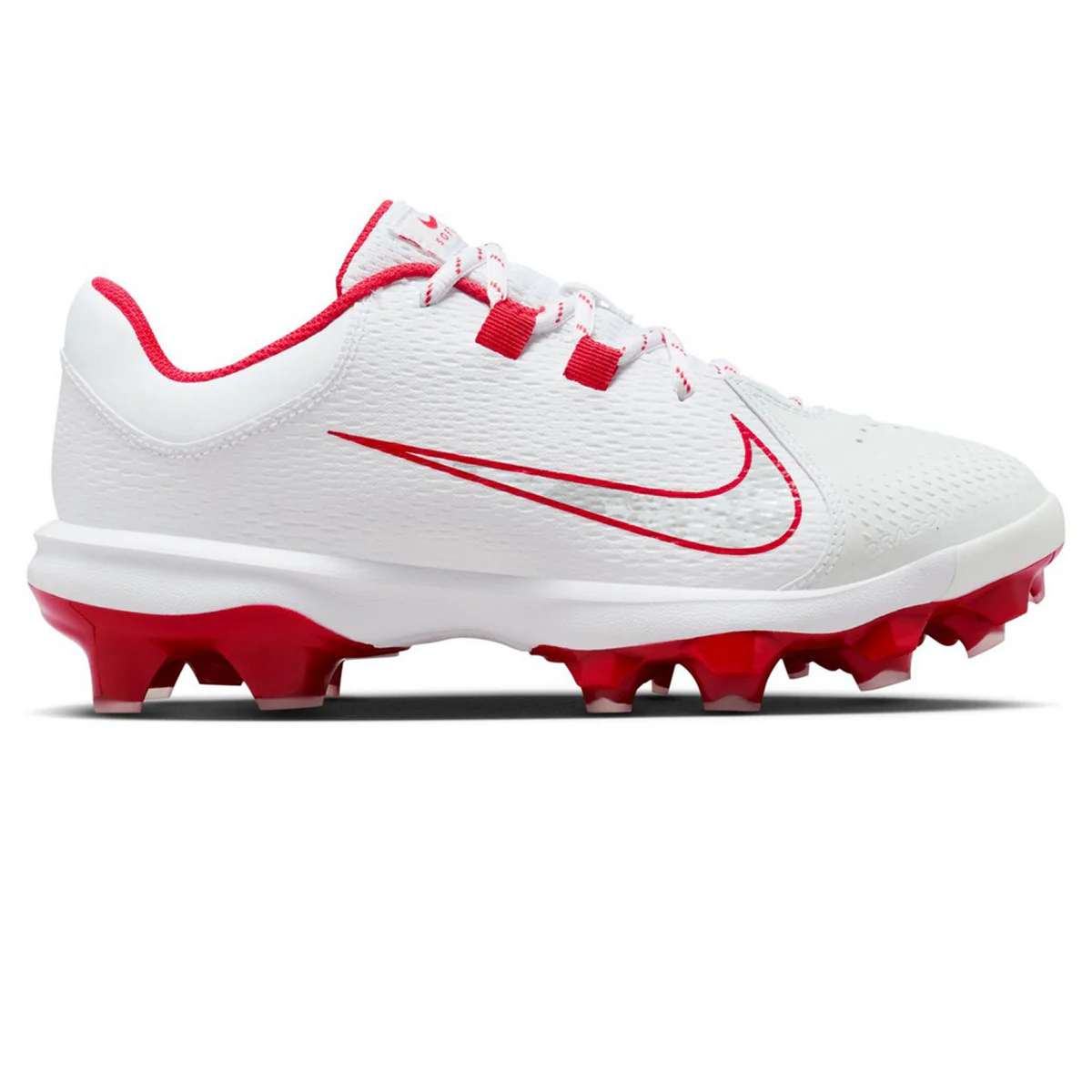 Nike Womens Hyperdiamond 4 Pro Rubber Molded Fastpitch Softball Cleats - Image 5