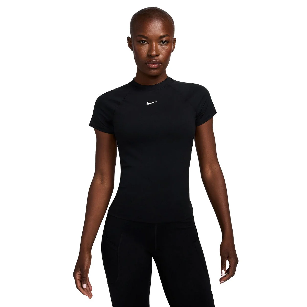 Nike Women's Nike Pro Dri-Fit Short Sleeve Tee - Image 4