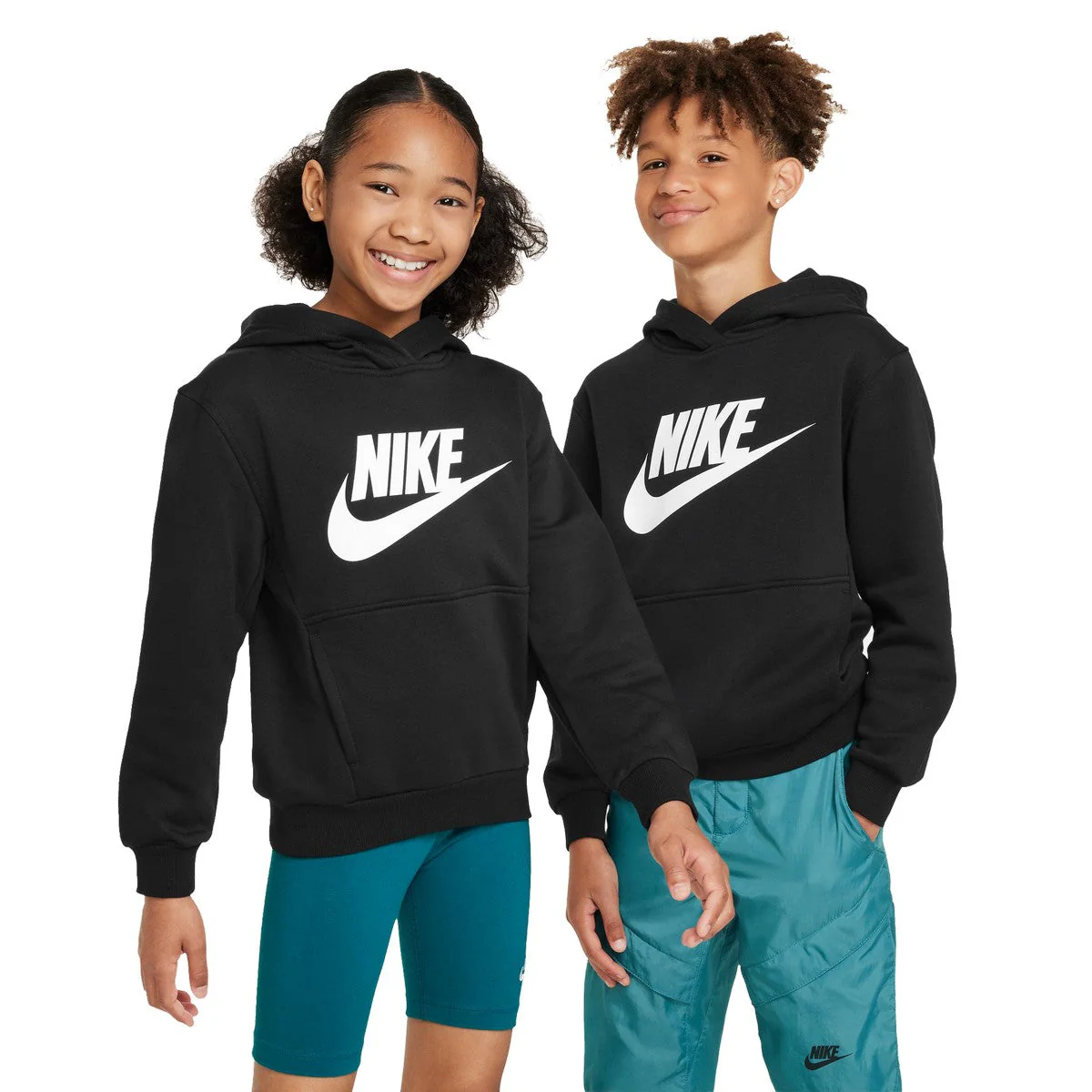 Nike Youth Club Fleece Hoody - Image 6