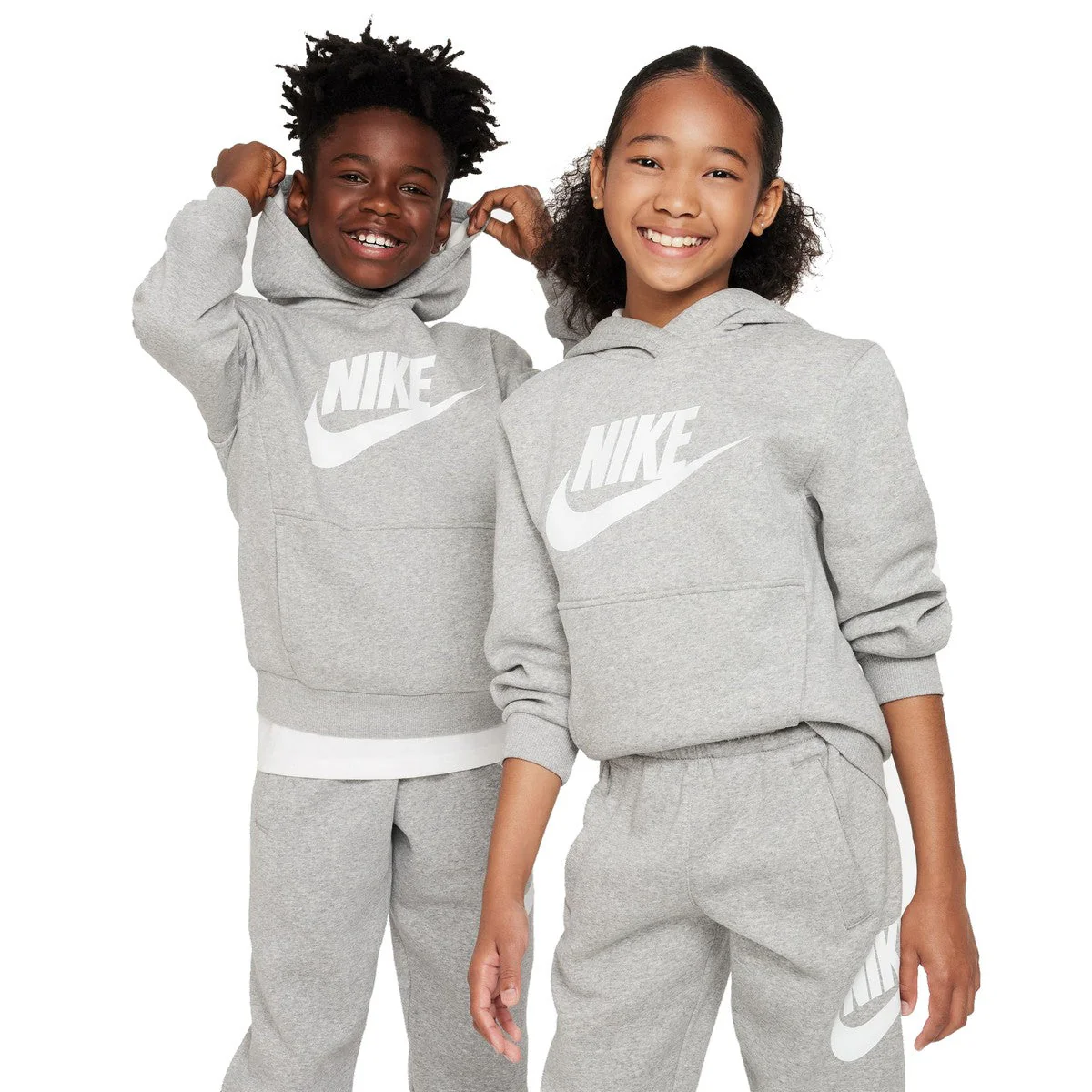 Nike Youth Club Fleece Hoody - Image 7