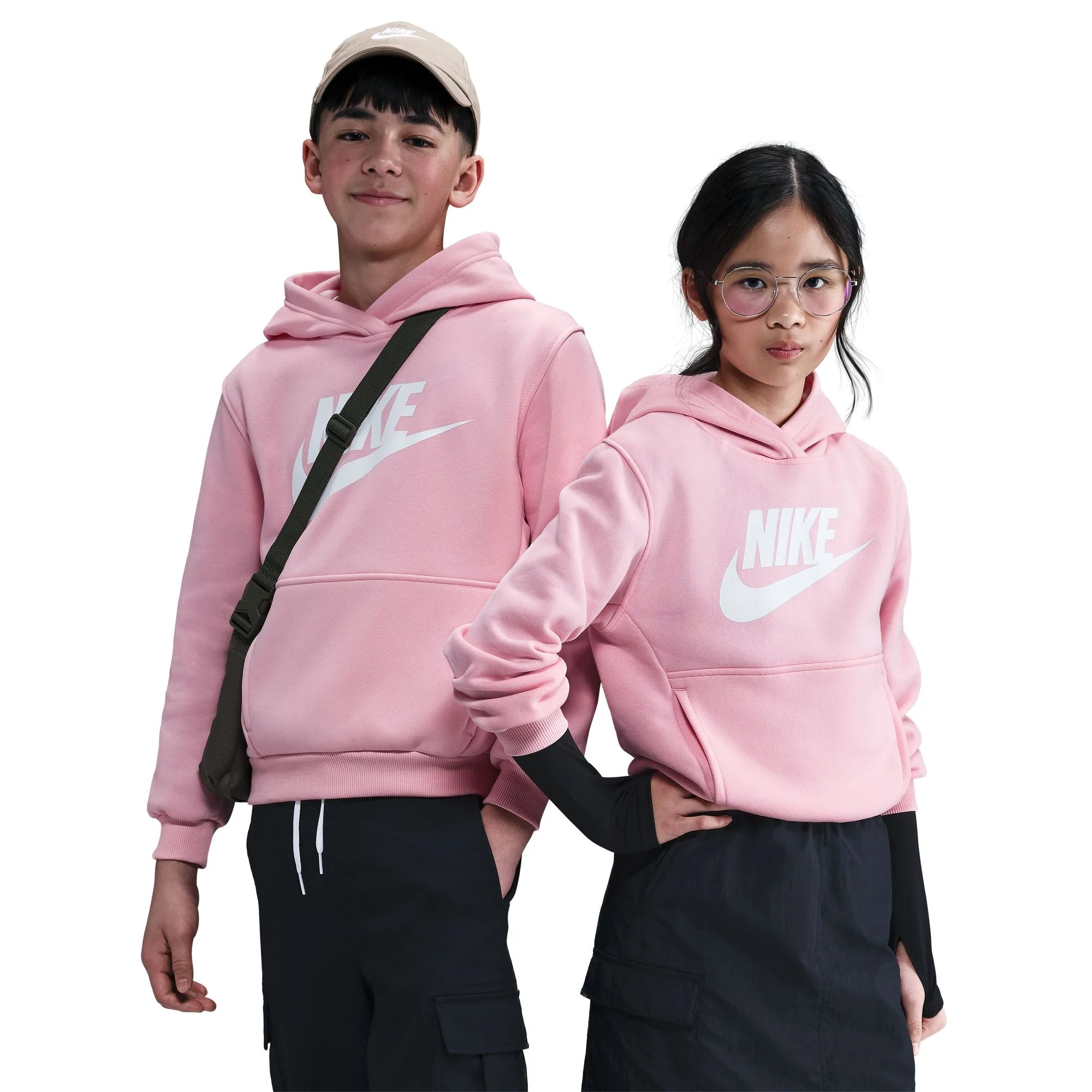 Nike Youth Club Fleece Hoody - Image 8