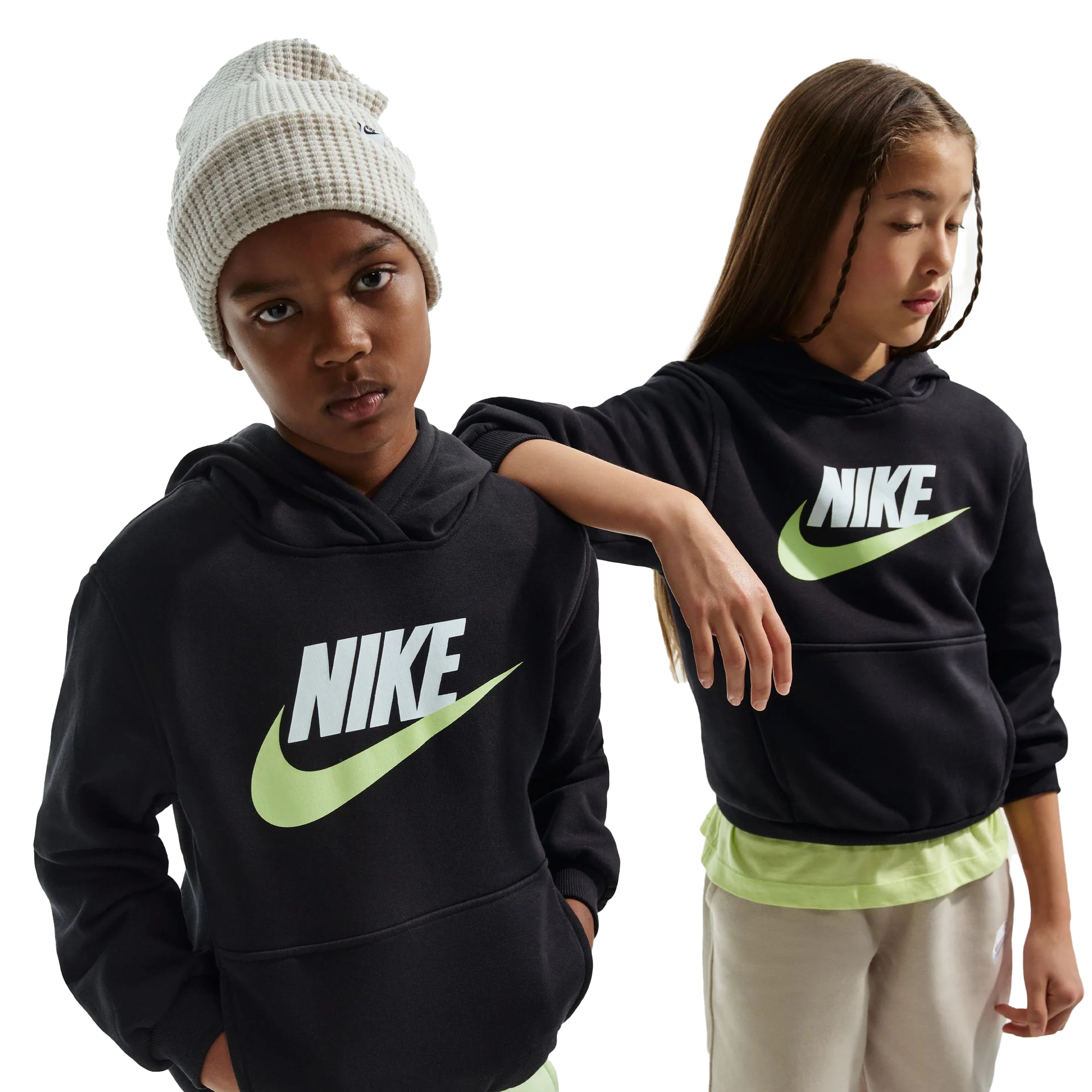 Nike Youth Club Fleece Hoody - Image 9