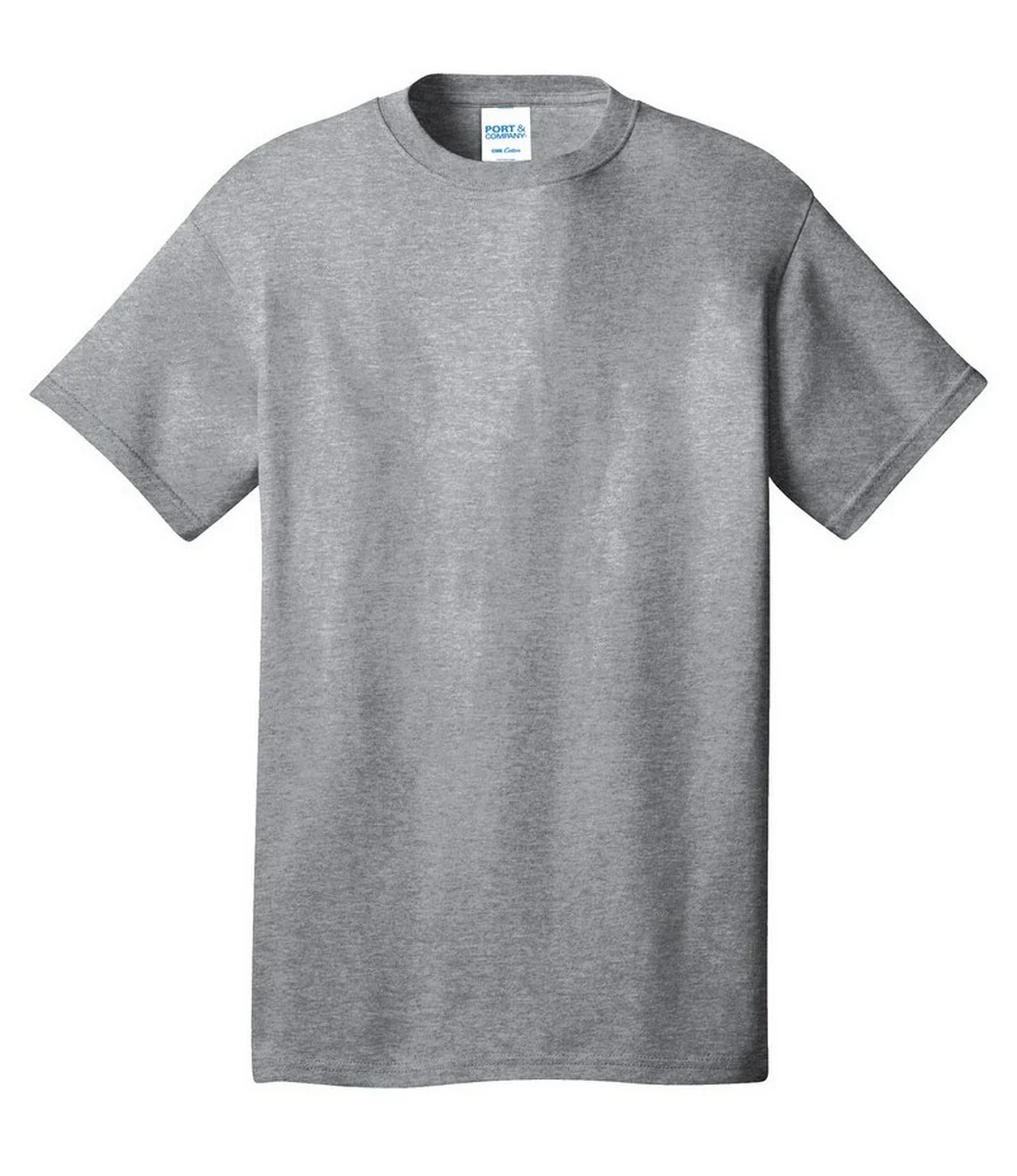 Port & Co. Mens 5.4-oz. Cotton Crewneck T-Shirt - Image 3