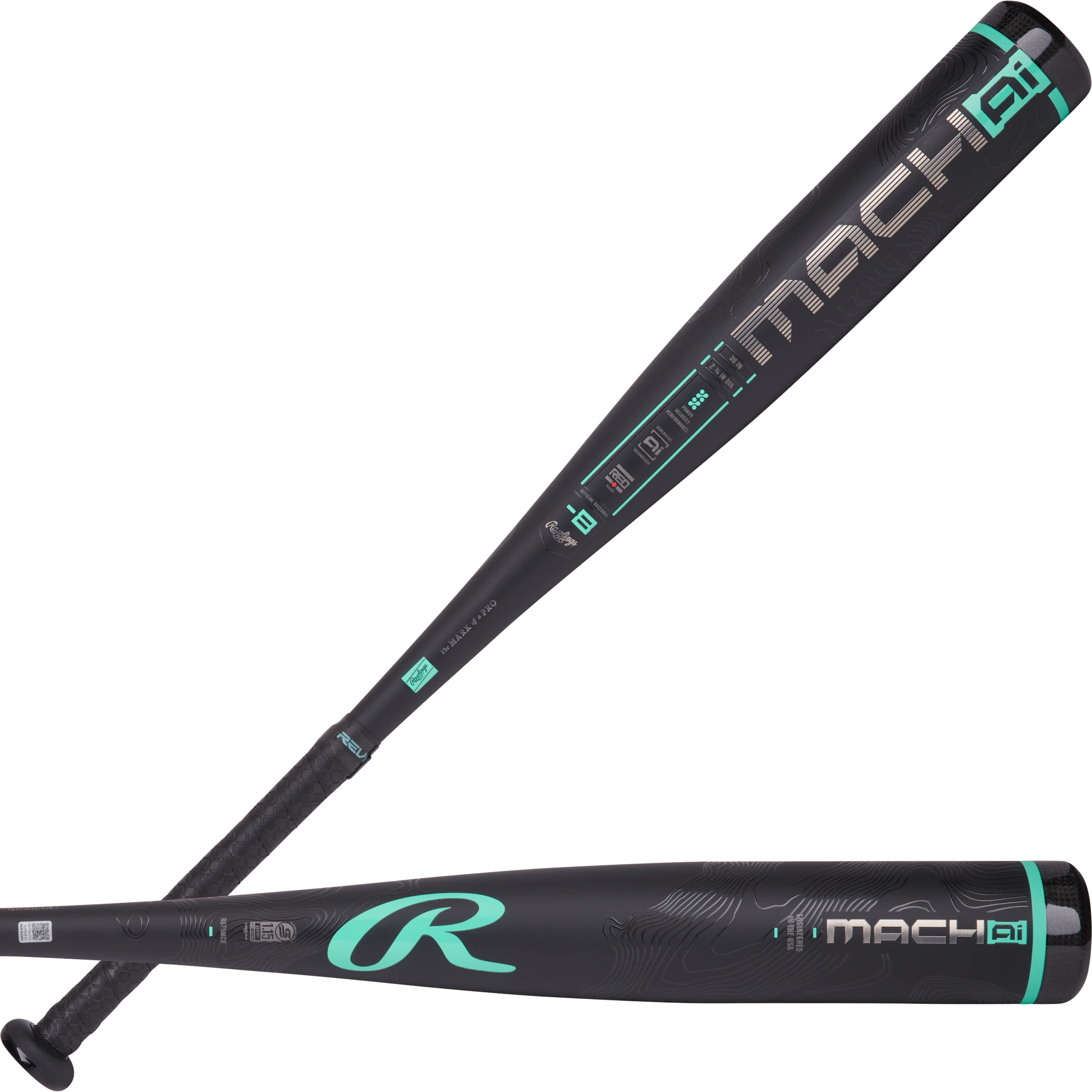 Rawlings 2025 Mach AI -8 USSSA Baseball Bat - Image 2