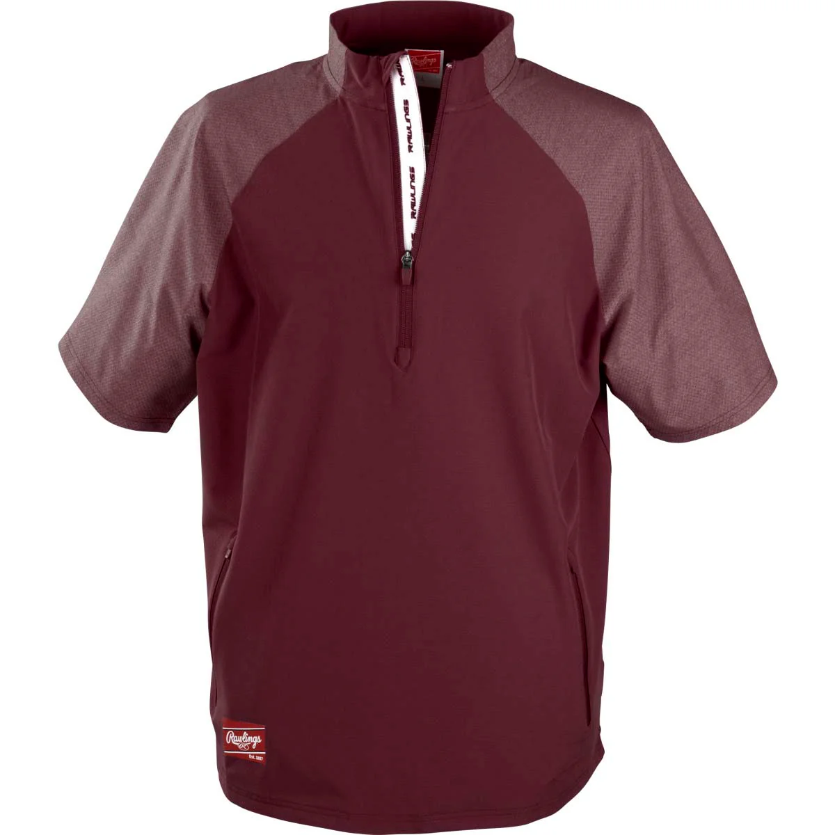 Rawlings Color Sync Adult Short Sleeve Cage Jacket - Image 5