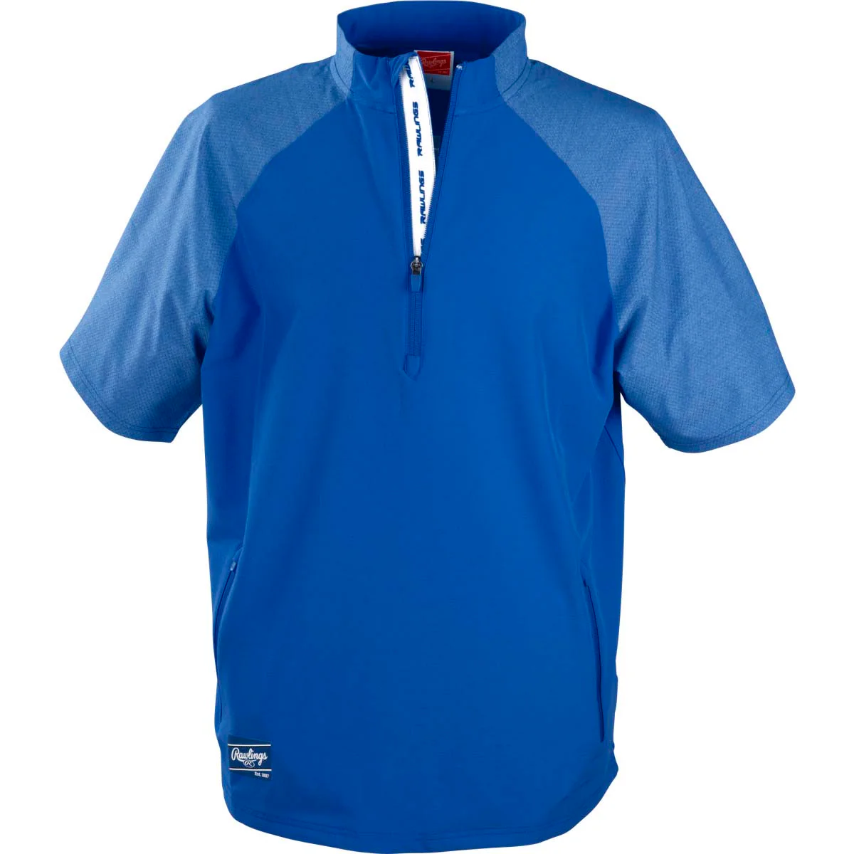 Rawlings Color Sync Adult Short Sleeve Cage Jacket - Image 8