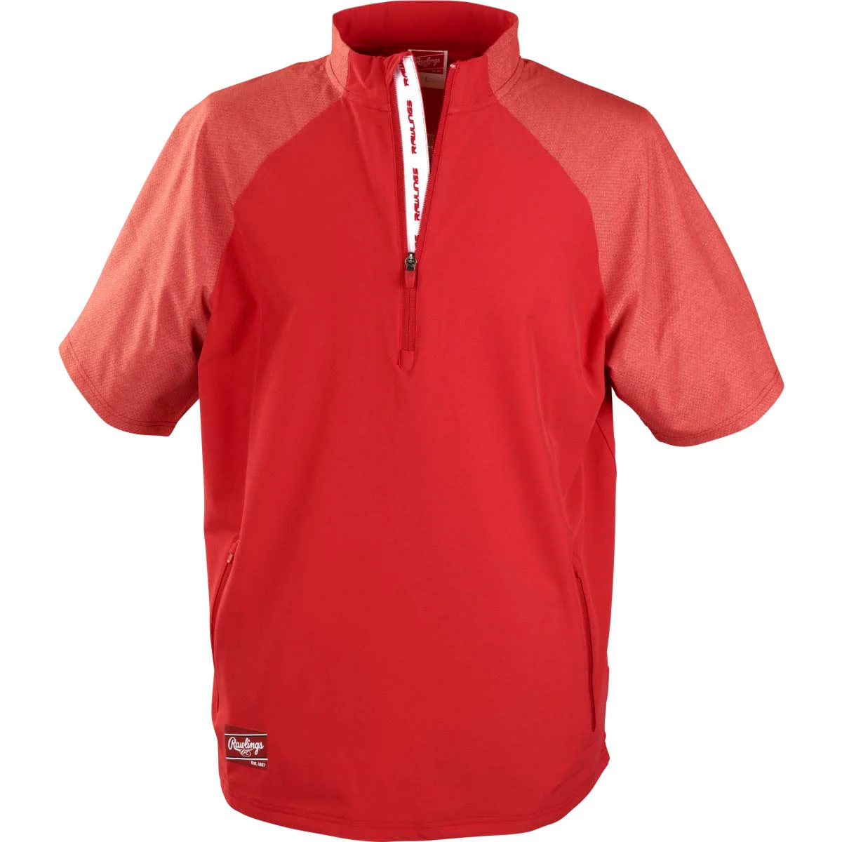 Rawlings Color Sync Adult Short Sleeve Cage Jacket - Image 9