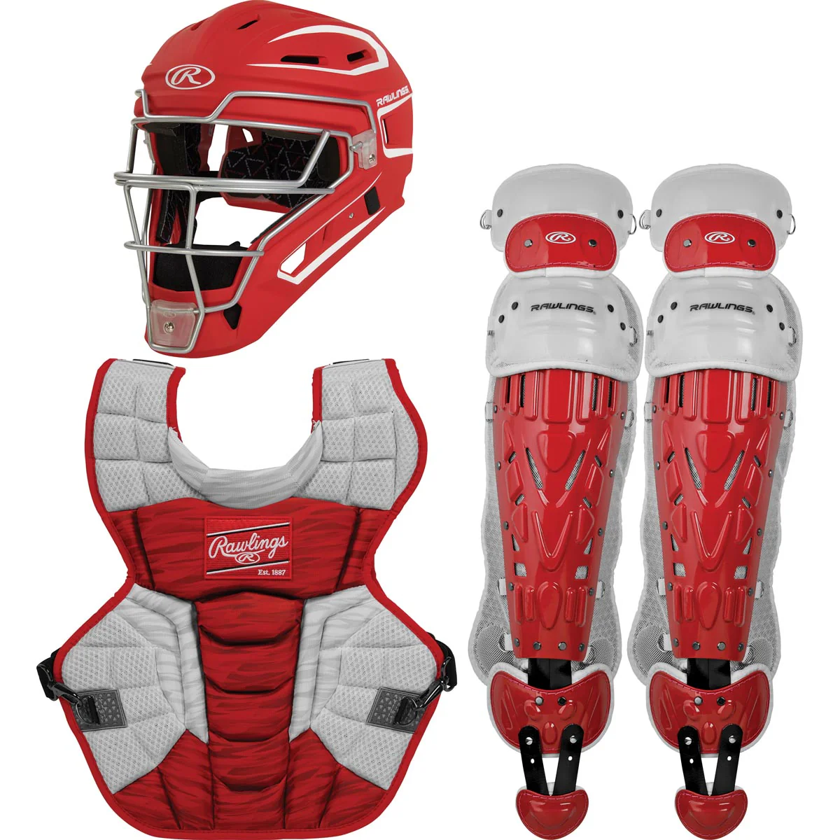 Rawlings Intermediate VELO 2.0 Catcher Set - Image 12