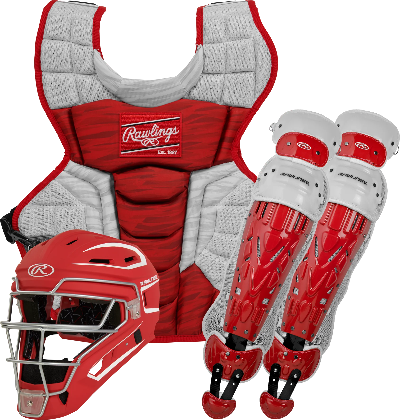 Rawlings Intermediate VELO 2.0 Catcher Set - Image 3