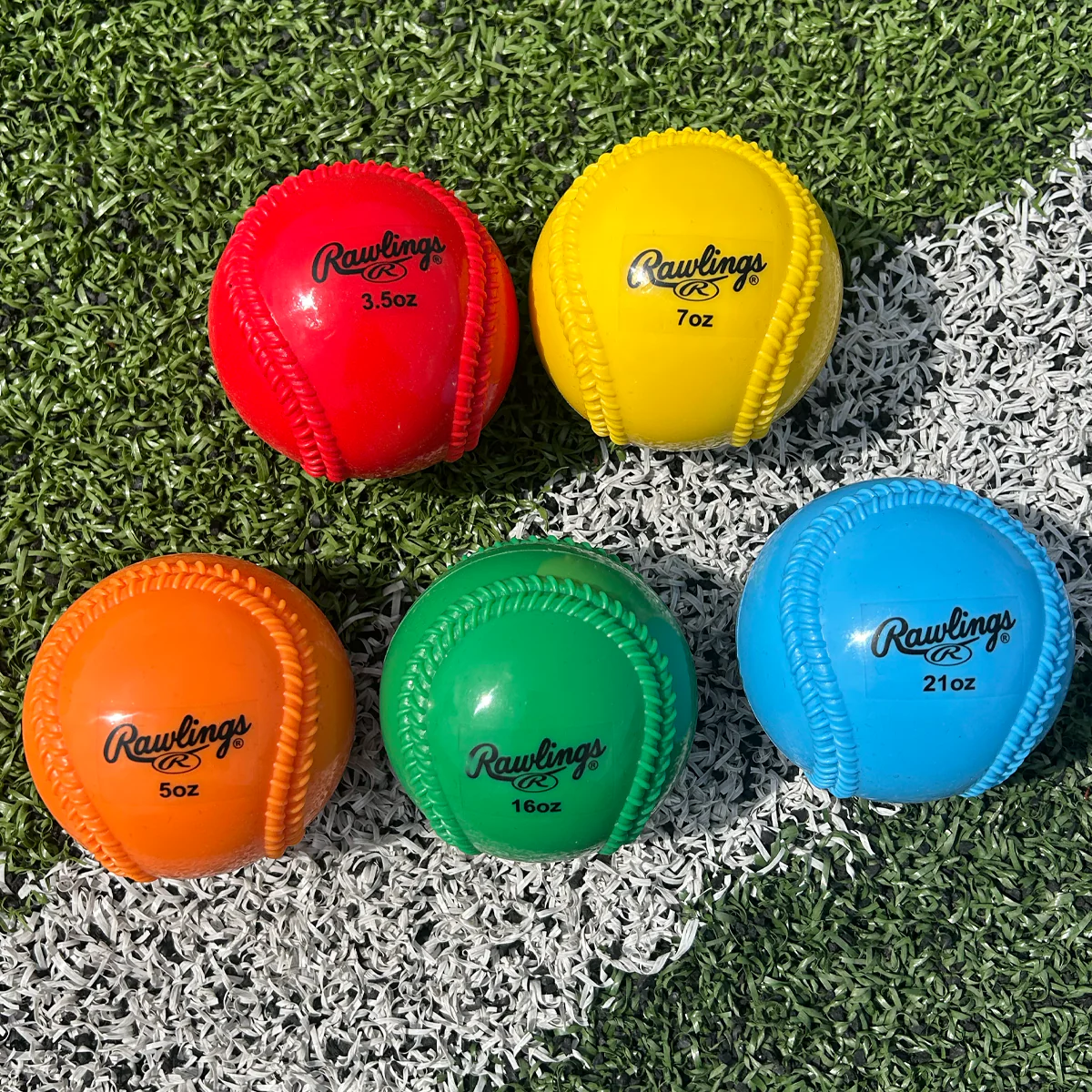 Rawlings Plyo Power Throwing Balls - Image 3