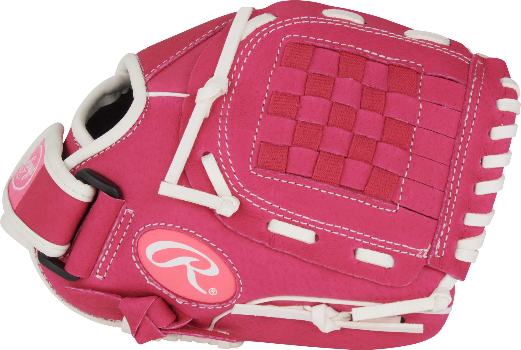 Rawlings Sure Catch Series SCSB100PW Model 10" Youth Fastpitch Softball Glove - Image 4