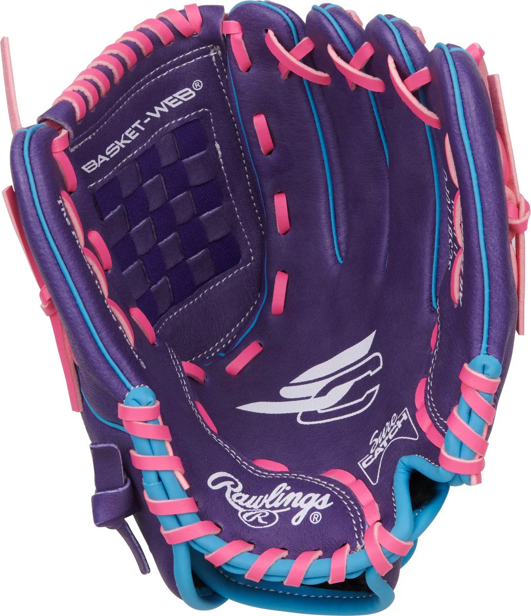 Rawlings Sure Catch Series SCSB110PU Model 11" Youth Fastpitch Softball Glove - Image 2