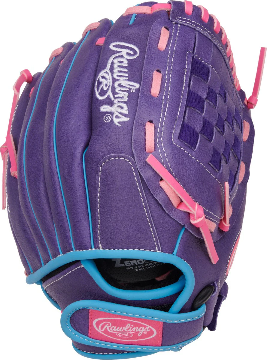 Rawlings Sure Catch Series SCSB110PU Model 11" Youth Fastpitch Softball Glove - Image 3
