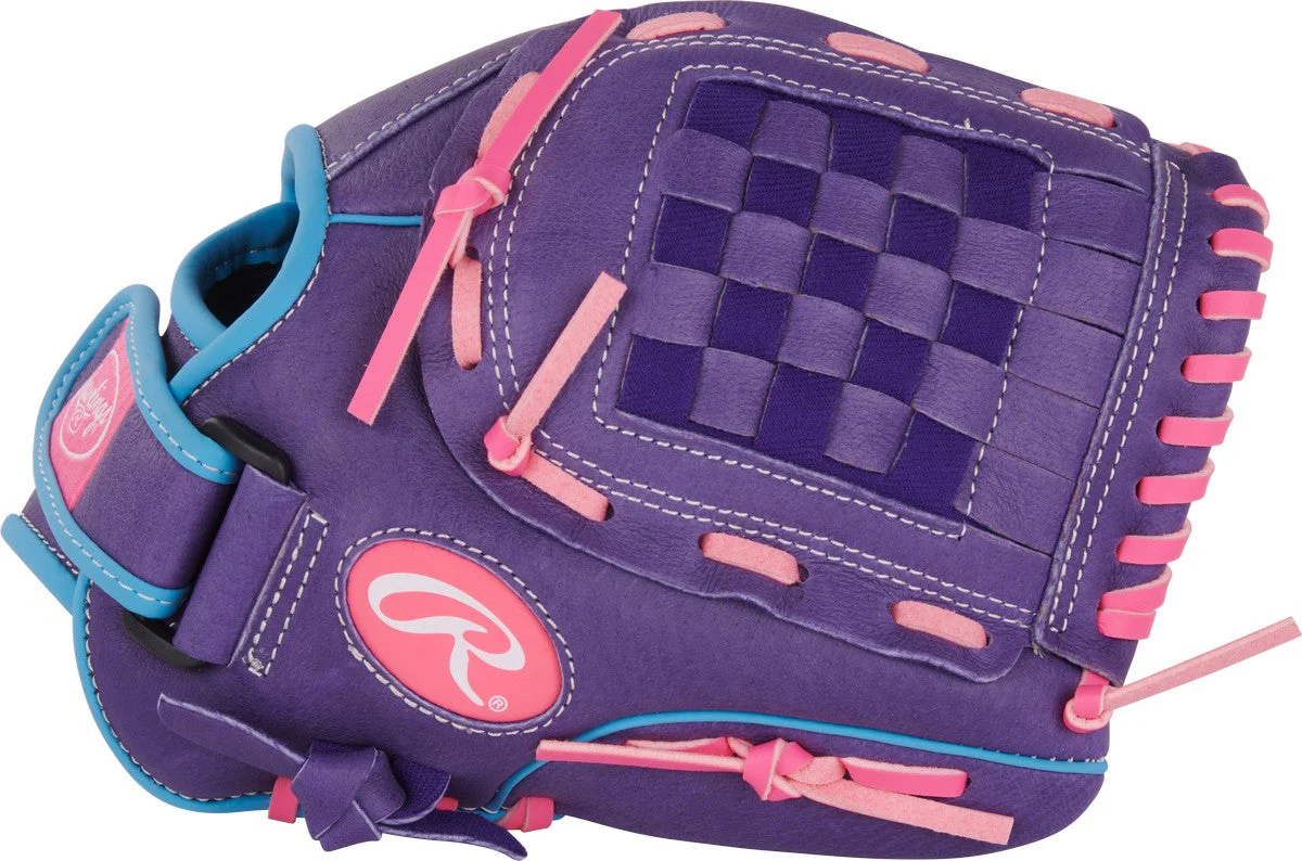 Rawlings Sure Catch Series SCSB110PU Model 11" Youth Fastpitch Softball Glove - Image 4