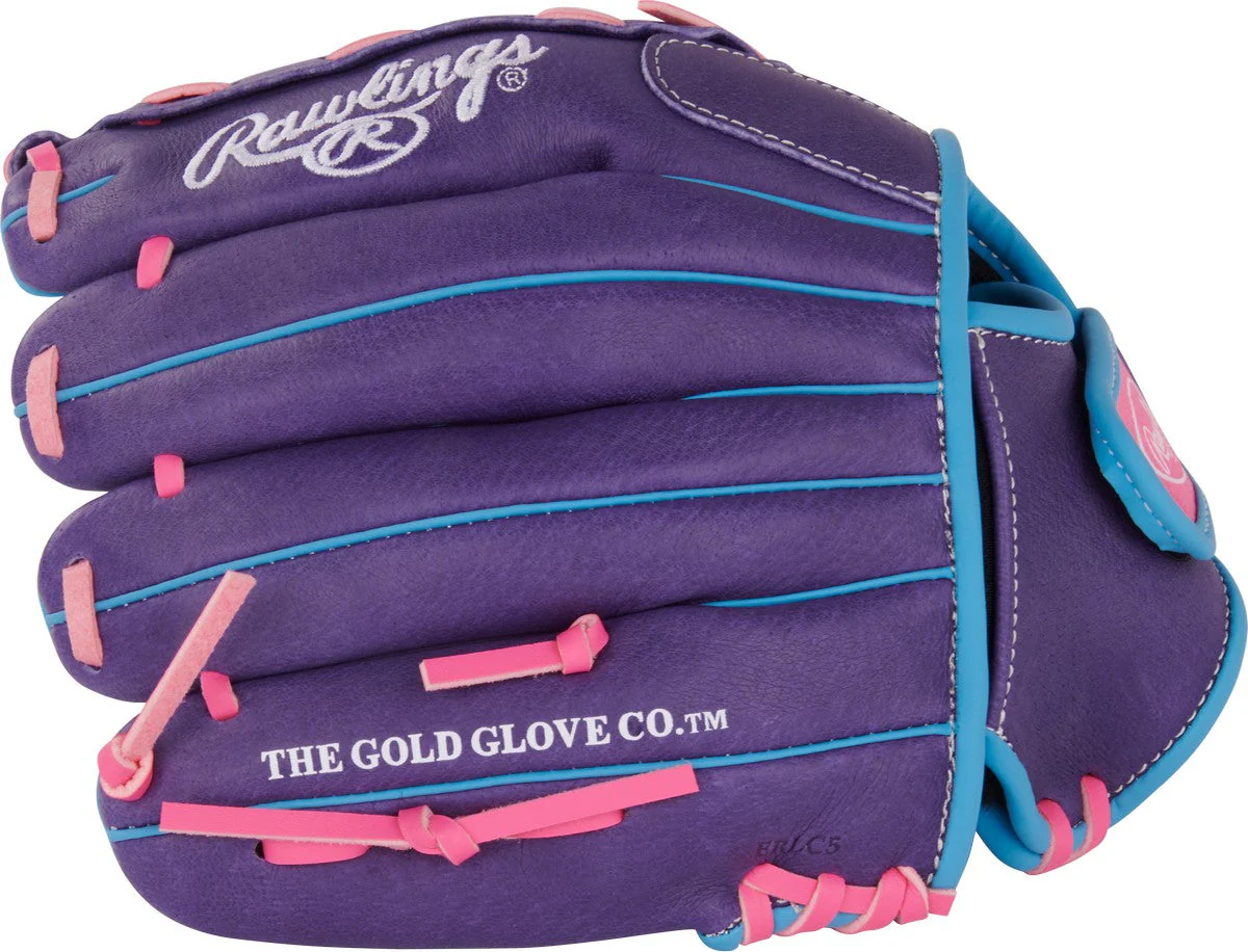 Rawlings Sure Catch Series SCSB110PU Model 11" Youth Fastpitch Softball Glove - Image 5