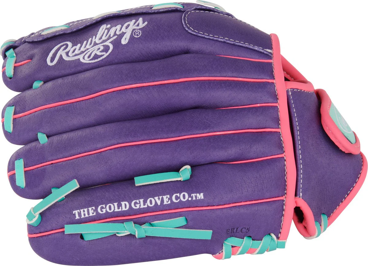 Rawlings Sure Catch Series SCSB115PU Model 11.5" Youth Fastpitch Softball Glove - Image 5