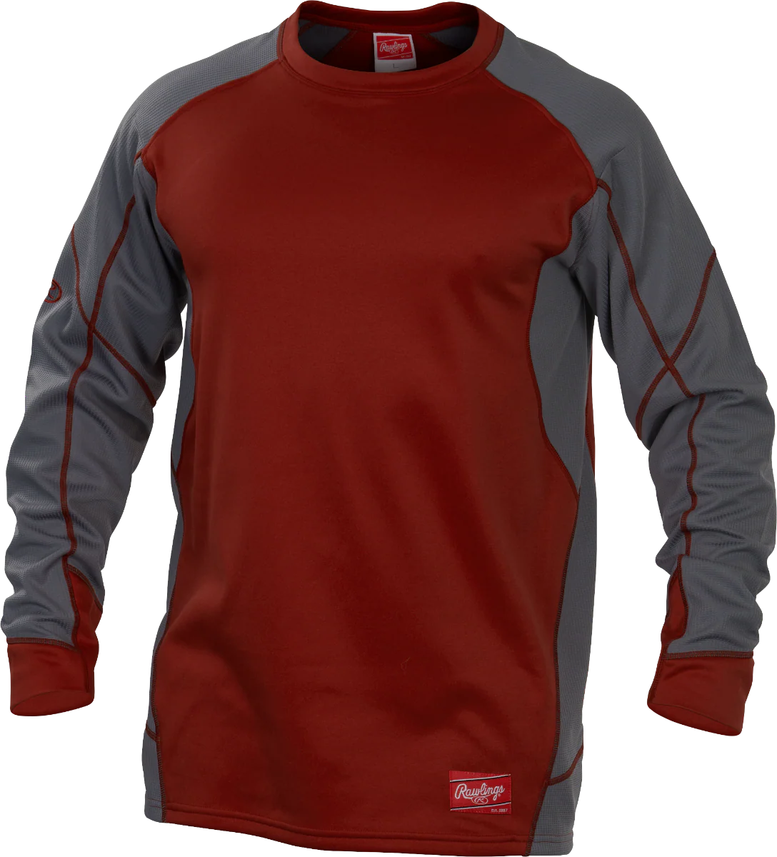 Rawlings Youth Tech Long Sleeve Tee - Image 2