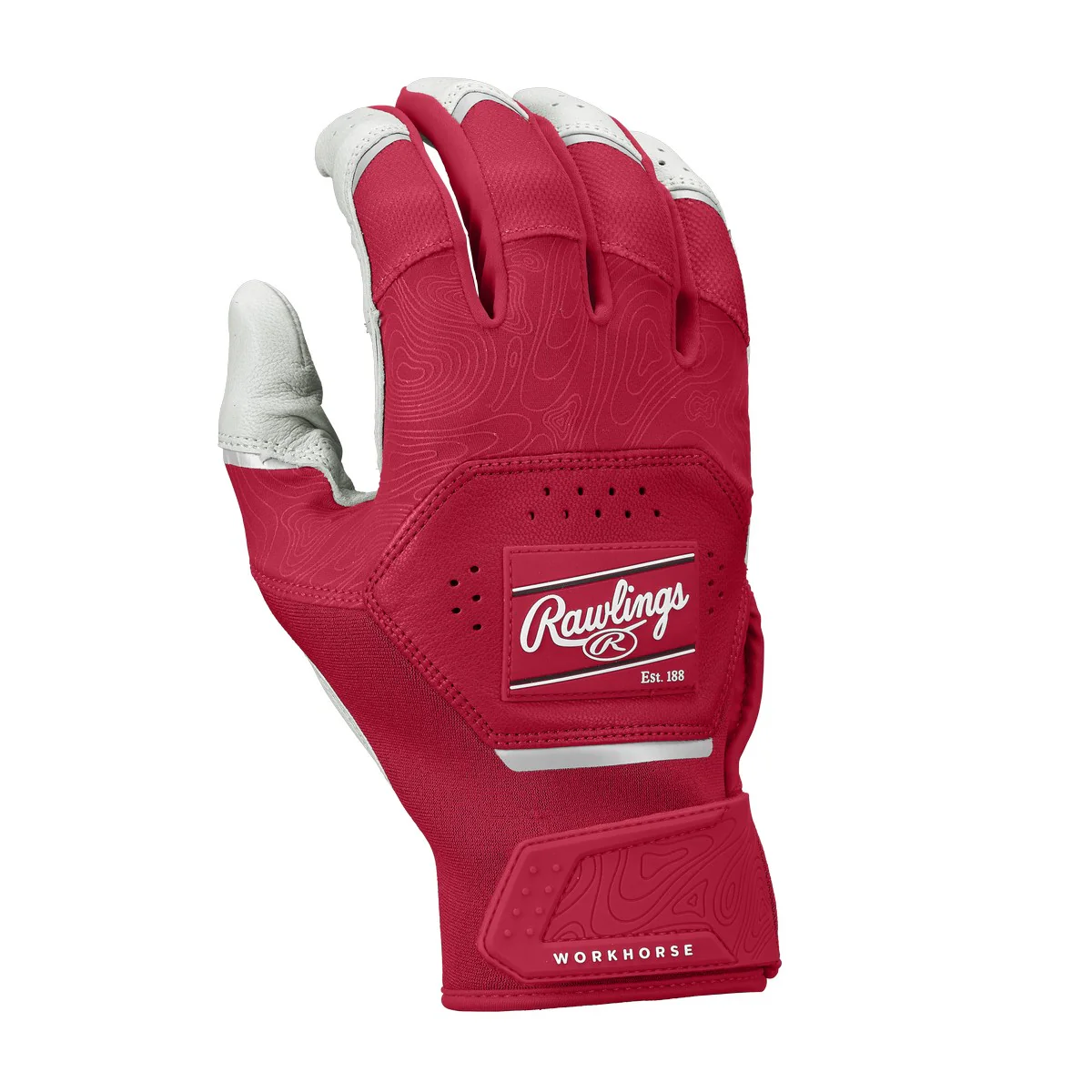 Rawlings Youth Workhorse Batting Gloves - Image 5