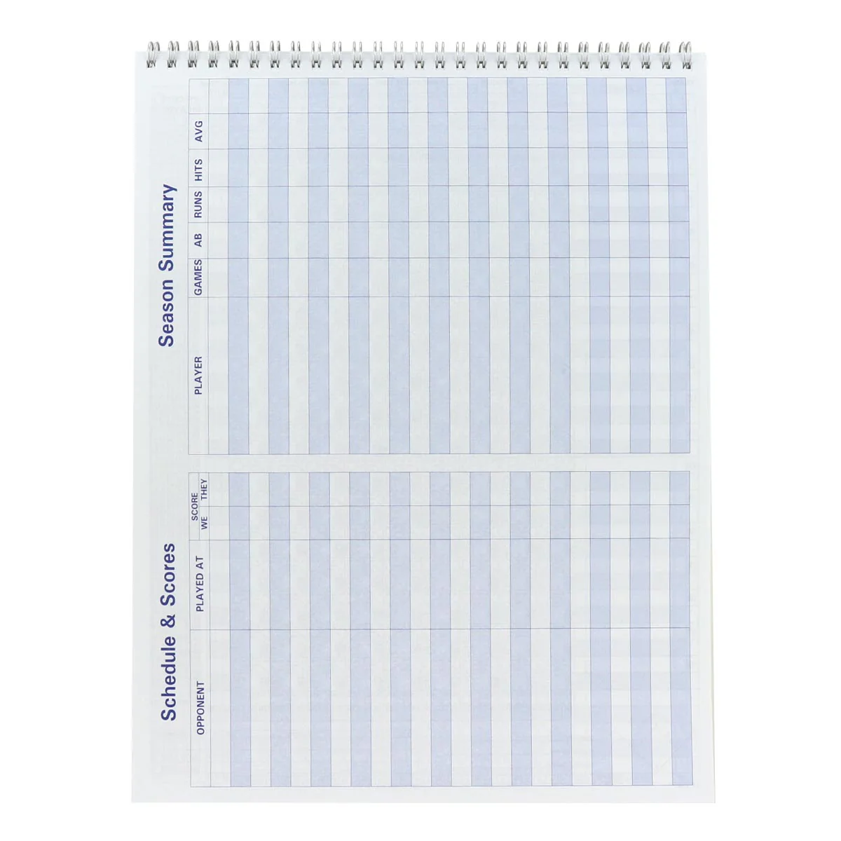 Team Express Custom 18 Player Baseball/Softball 25 Game Scorebooks - Image 4