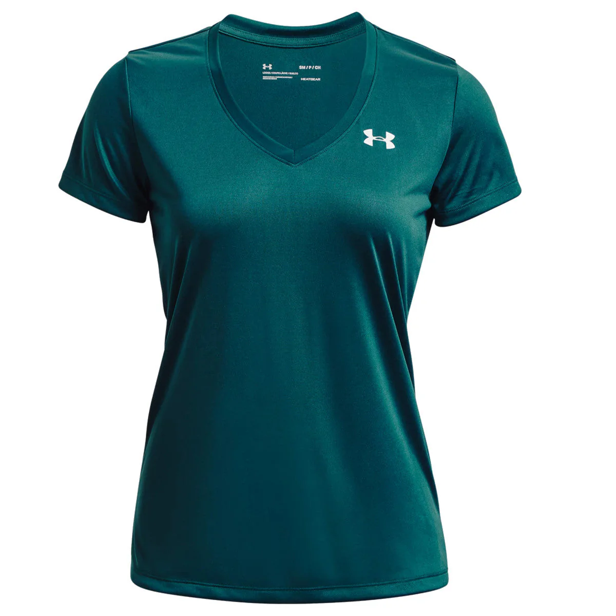 Under Armour Womens Solid Tech V-Neck Shirt - Image 4