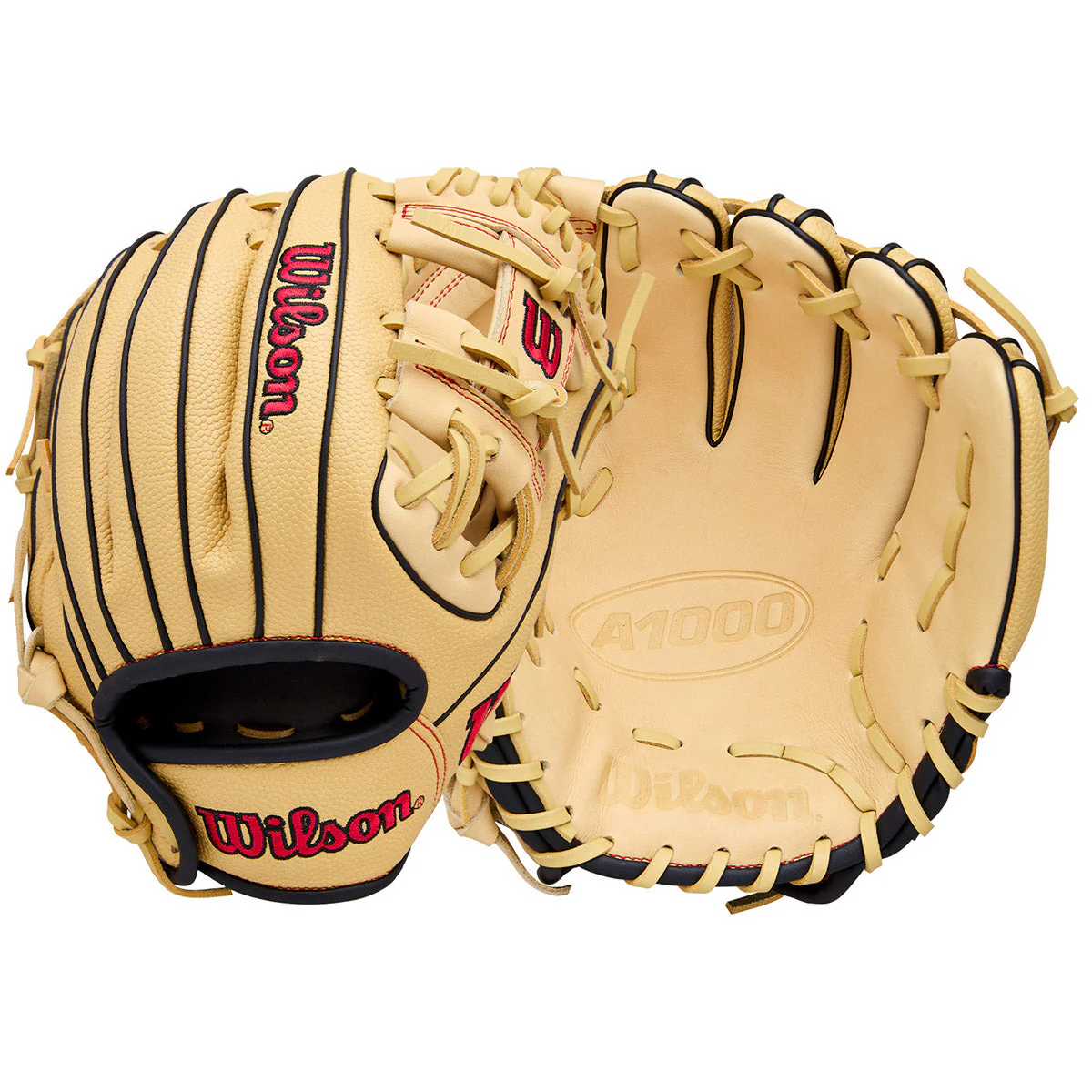 Wilson A1000 PF11 Pedroia Fit 11" Baseball Infield Glove with SuperSkin