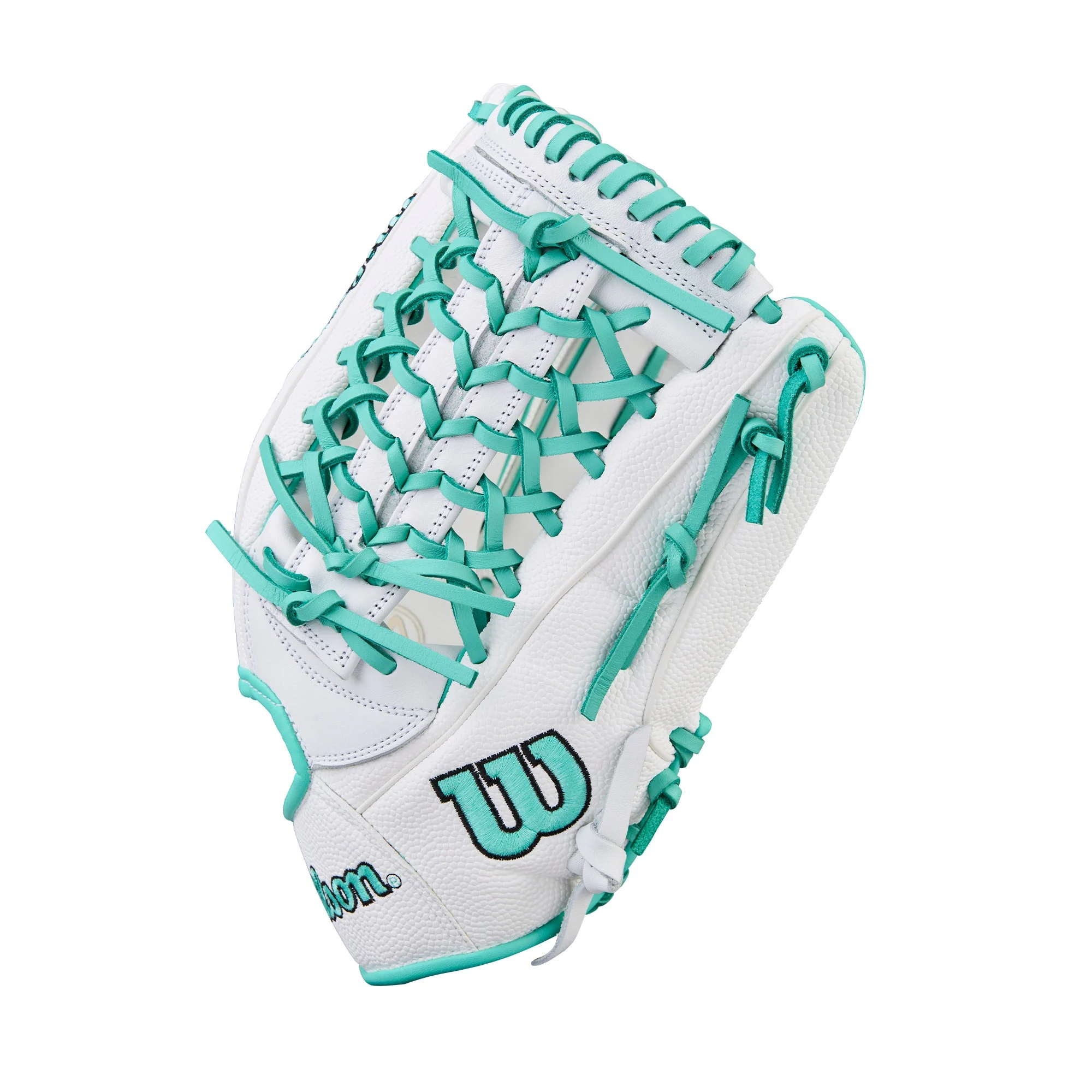 Wilson A1000 T125 Model 12.5" Fastpitch Outfield Glove with SuperSkin - Image 3