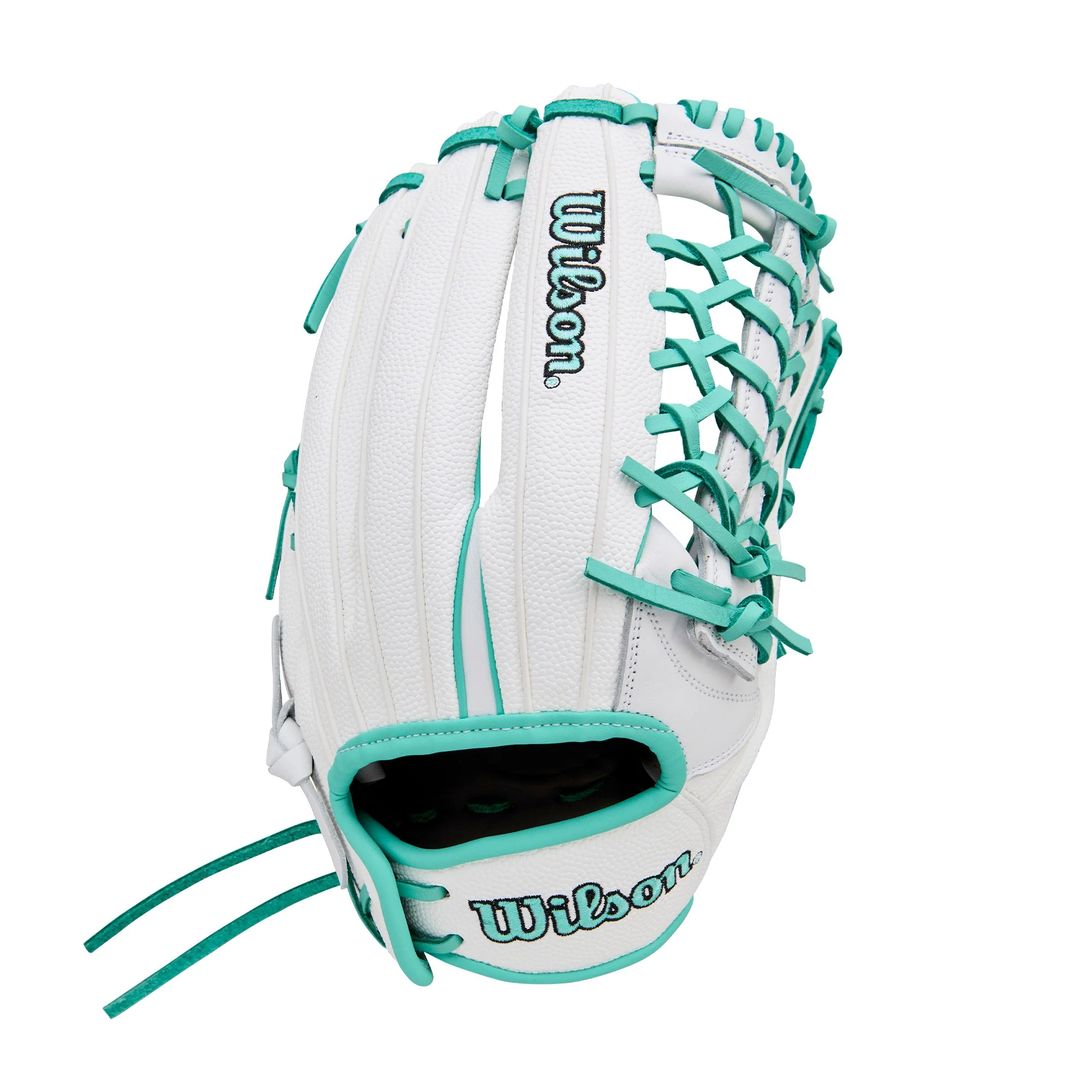 Wilson A1000 T125 Model 12.5" Fastpitch Outfield Glove with SuperSkin - Image 5
