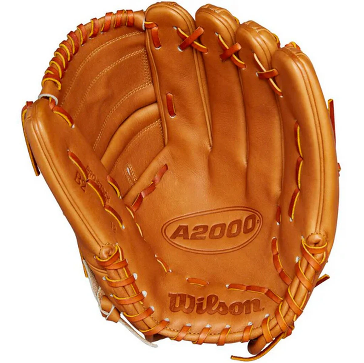 Wilson A2000 B2 Glove Day Series Saddle Tan Edition 12" Baseball Fielders Glove - Image 2