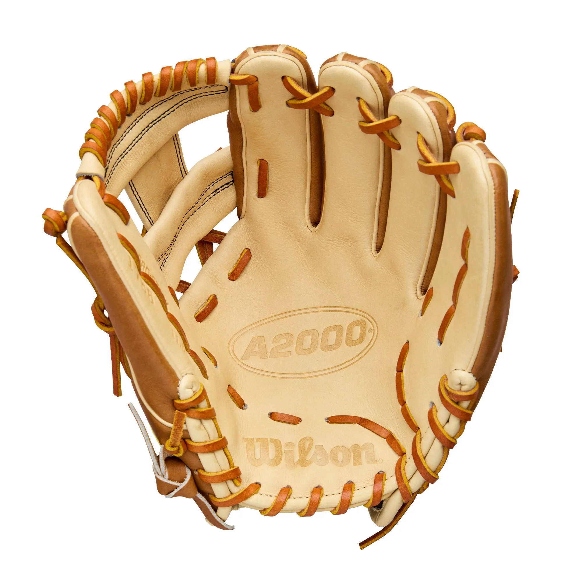 Wilson A2000 Classic 1786 Black/Blonde Model 11.5" Baseball Infield Glove - Image 4