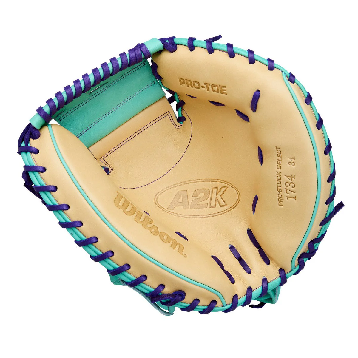 Wilson Spring 2026 A2K 1734 SuperSkin Model 34" Baseball Catcher's Mitt - Image 3